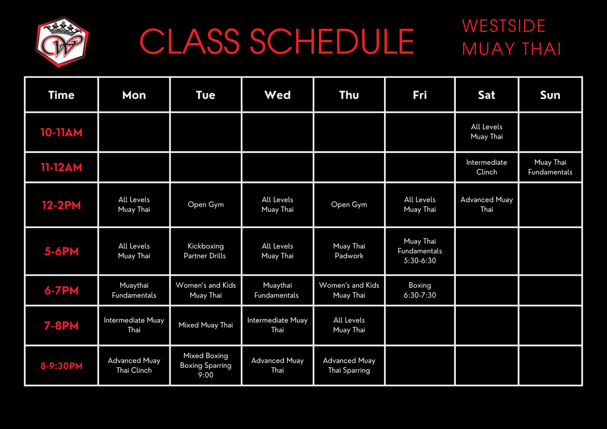 Class Schedule